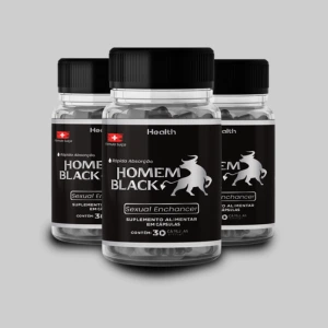 Suplemento Homem Black - desempenho sexual